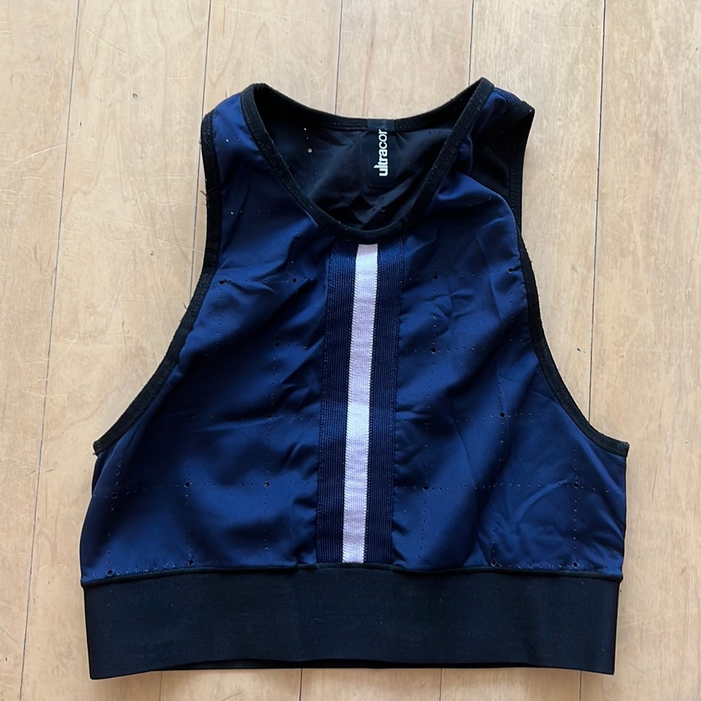 Navy Ultracor Sports Bra Top #ultracor #workout #bra